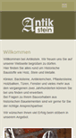 Mobile Screenshot of baustoffe-antik.de